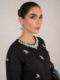 Allure By IH Raw Silk Embellished Stitched 3-Piece Suit-Mia