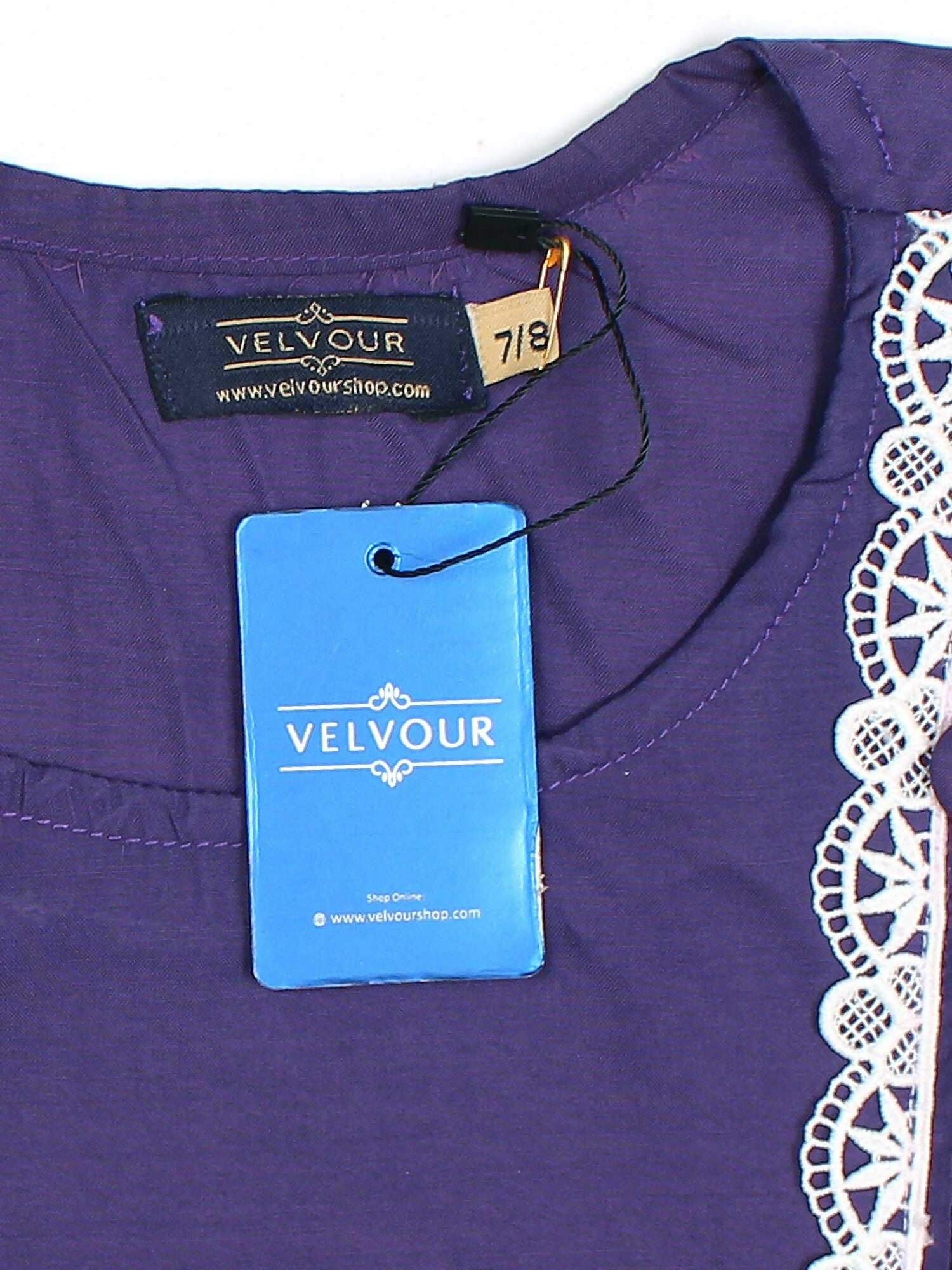 Velvour Girls Cotton Co-Ord Set-VG183-A