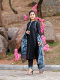 MAK Fashion Doria Cotton Lawn Embroidered Stitched 3-Piece Suit-Moonlight