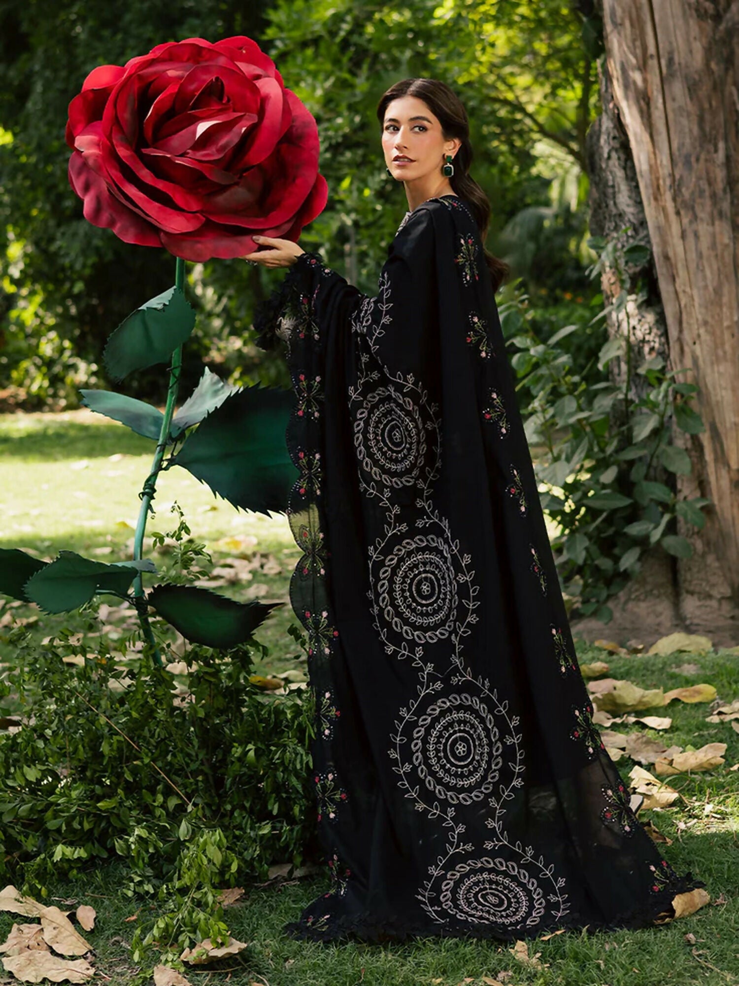 Parishay Enchanted Tales Lawn Embroidered Unstitched 3-Piece Suit-ET- 03