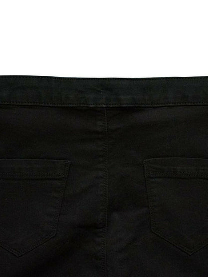 Funky's Plain Ripped Skinny Flex Jeans-9120