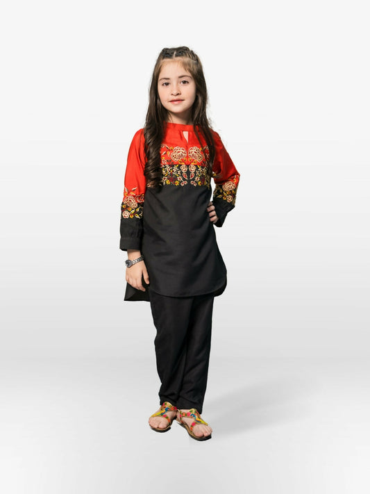 Premium stitched 2-piece summer suit featuring a designer Top & Capri set in a wrinkle-free, matte, and flowy fabric; full sleeves and customized fit for a polished yet comfortable look.