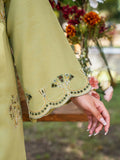 Sehrish Kanwal Doria Lawn Embroidered Stitched 2-Piece Suit-Moss
