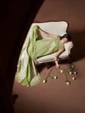 Binilyas Mashriq Luxury Lawn'26 Embroidered Unstitched 3-Piece Suit-D-112-A