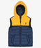 Velvour Sleeveless Hooded Puffer-VJ06-B