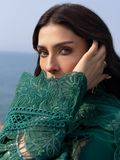 Mahnur Sirene Luxury Lawn Embroidered Unstitched 3-Piece Suit-Eirene