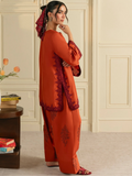 Mannat Clothing Boho Summer'26 Cotton Embroidered Stitched Suit-Amberveil