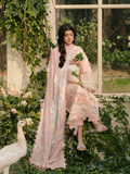 Binilyas Freesia Luxury Lawn Embroidered Unstitched 3-Piece Suit-101- A