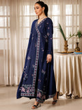 Panache Apparel Noore Eid Edit Raw Silk Embroidered Stitched Suit-Gulrukh