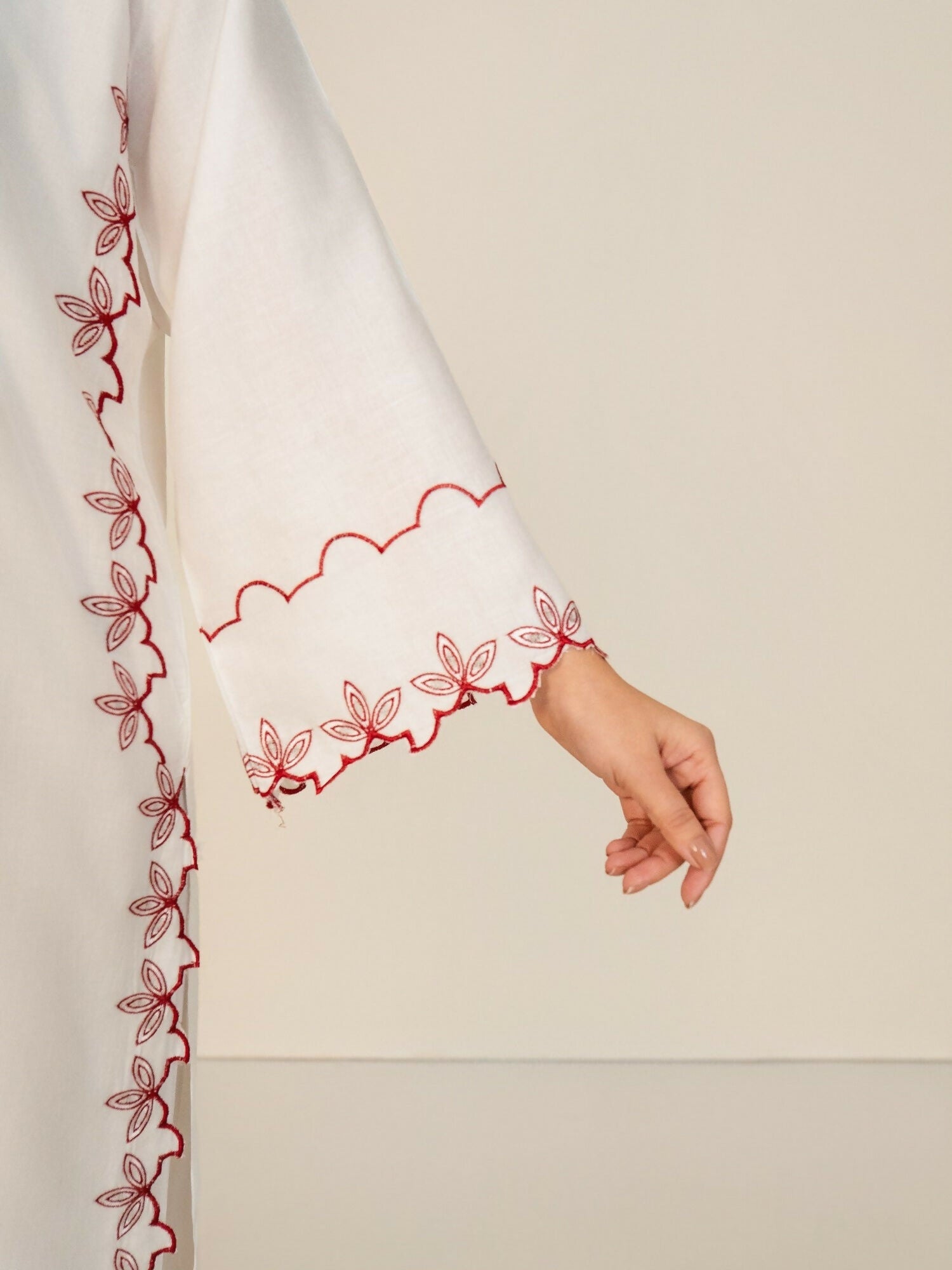 Stylish Collection Whisper Pret Linen Embroidered Stitched 3-Piece Suit-Nayyab