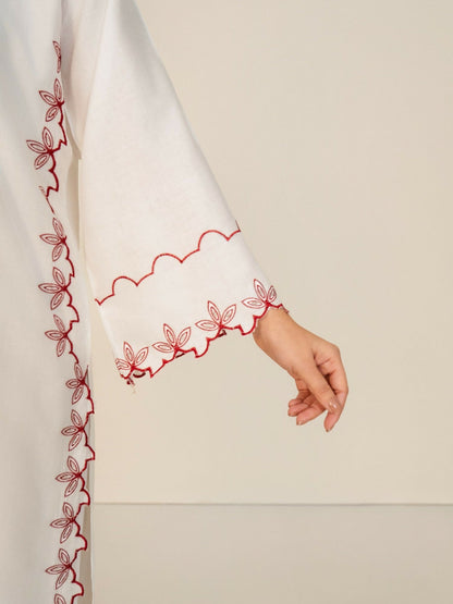 Stylish Collection Whisper Pret Linen Embroidered Stitched 3-Piece Suit-Nayyab