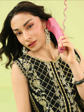 Black Mahnur Anaya Vol.2 Lawn Embroidered Stitched 3-Piece Suit-AN-2-14