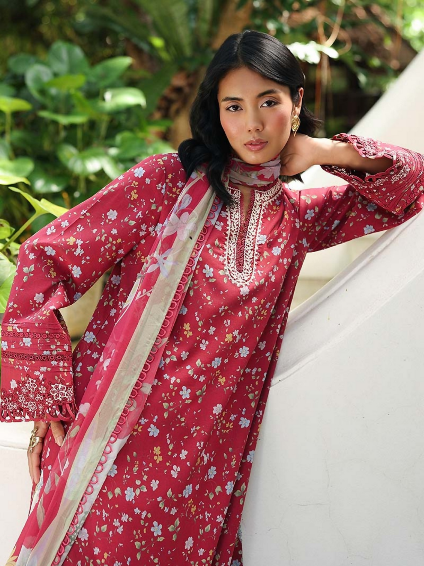 Qalamkar Qprints Lawn'26 Embroidered Unstitched 3-Piece Suit-AX-07-(B)-Lena