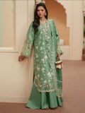 Binilyas Mashriq Luxury Lawn'26 Embroidered Unstitched 3-Piece Suit-D-117-A