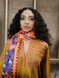 Jugnu by Hussain Rehar Womenswear SS 23/24 Karandi Embroidered 2-Piece Suit-SunFlair