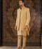 Gem Garments The Sartorial Edit Raw Silk Embellished Prince Coat-Kaveh