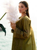 Mahnur Sirene Luxury Lawn Embroidered Unstitched 3-Piece Suit-Adrienne