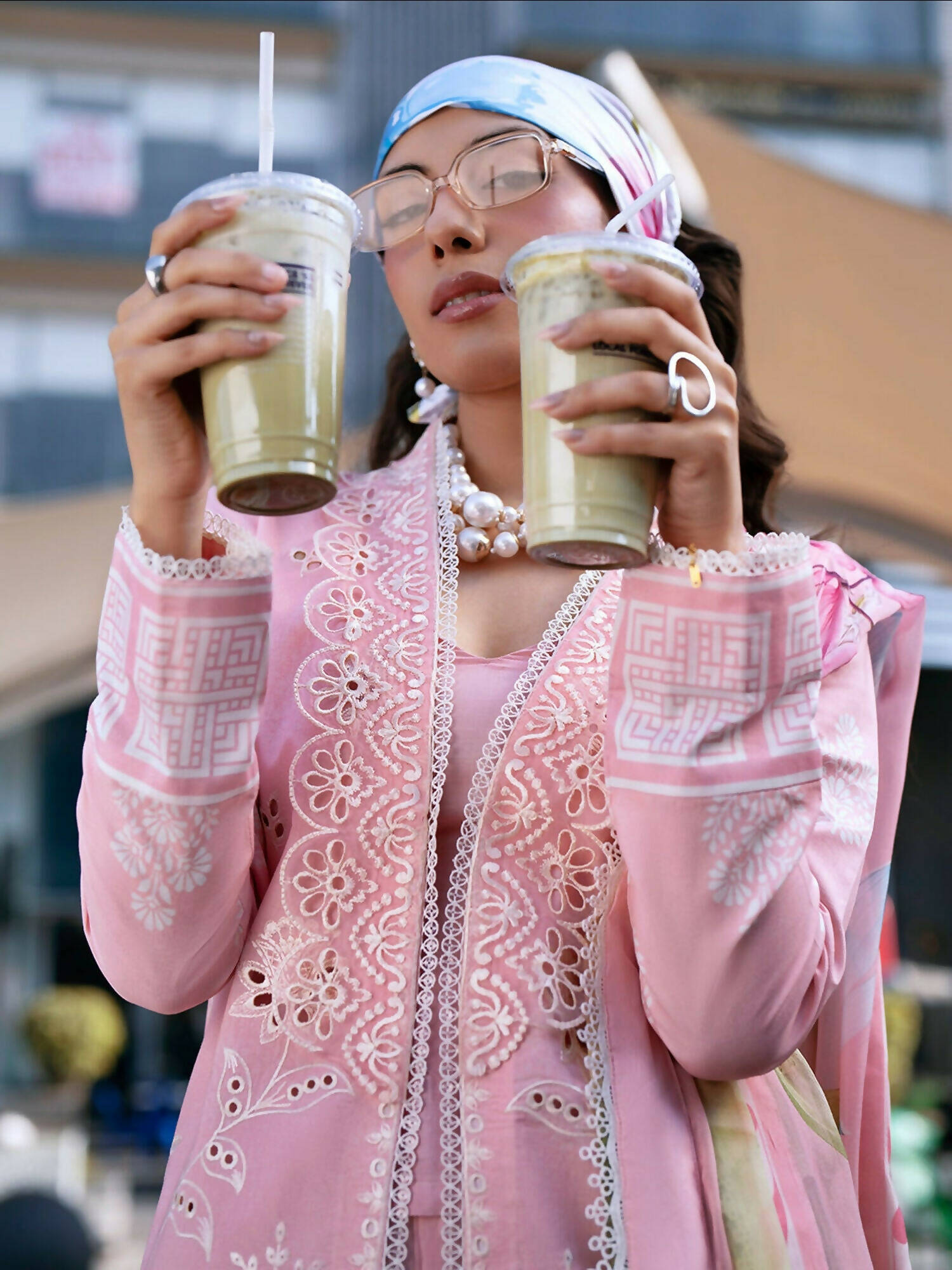 Mahnur Broadway Luxury Lawn'26 Embroidered Stitched 3-Piece Suit-BW-008