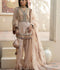 Shiza Hassan Chap Tilak Formals Pure Tusser Silk Embroidered Stitched 3-Piece Suit-Rosy Mist