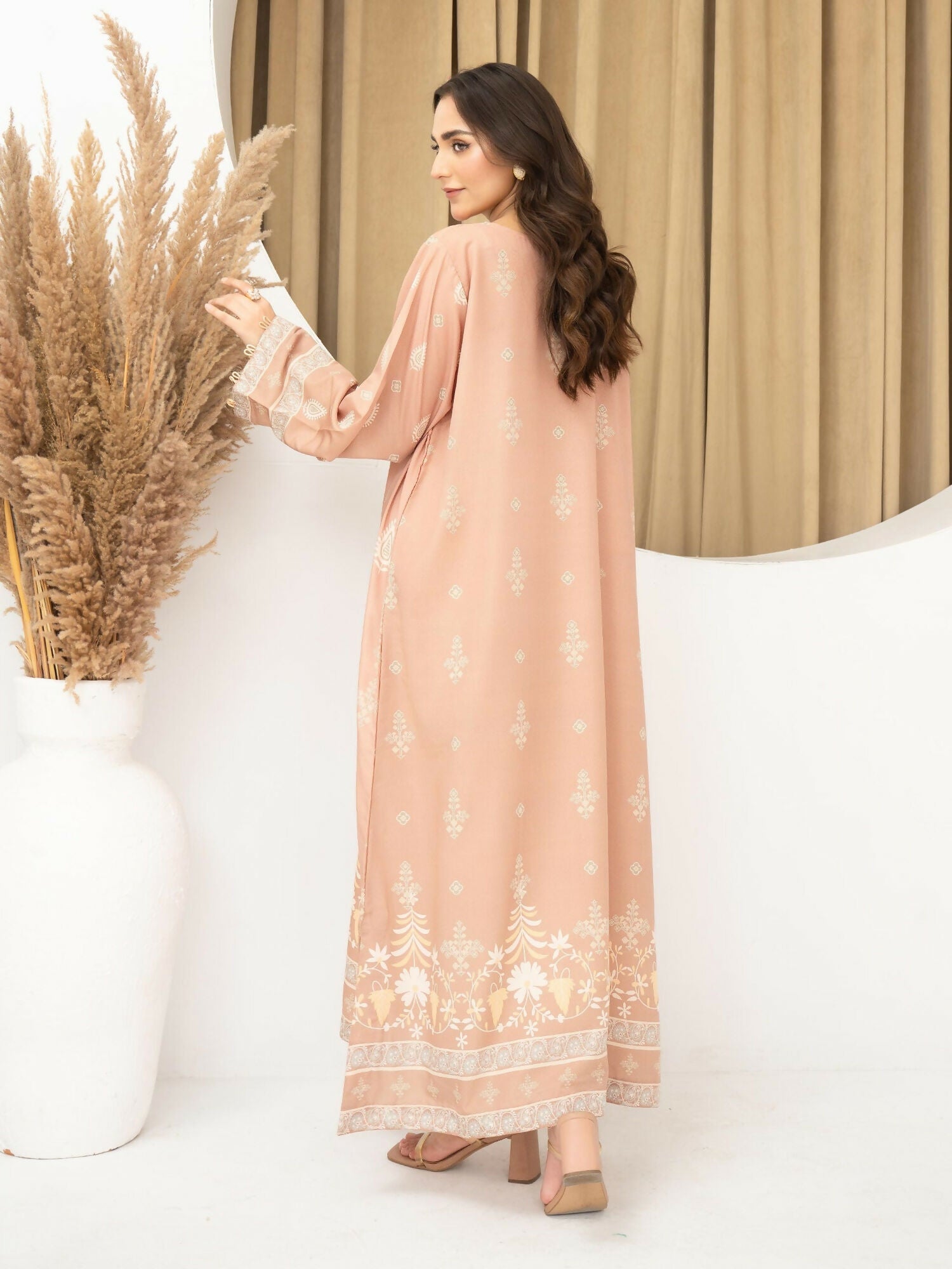 Panache Apparel Florise Lawn Printed Shirt-Elura