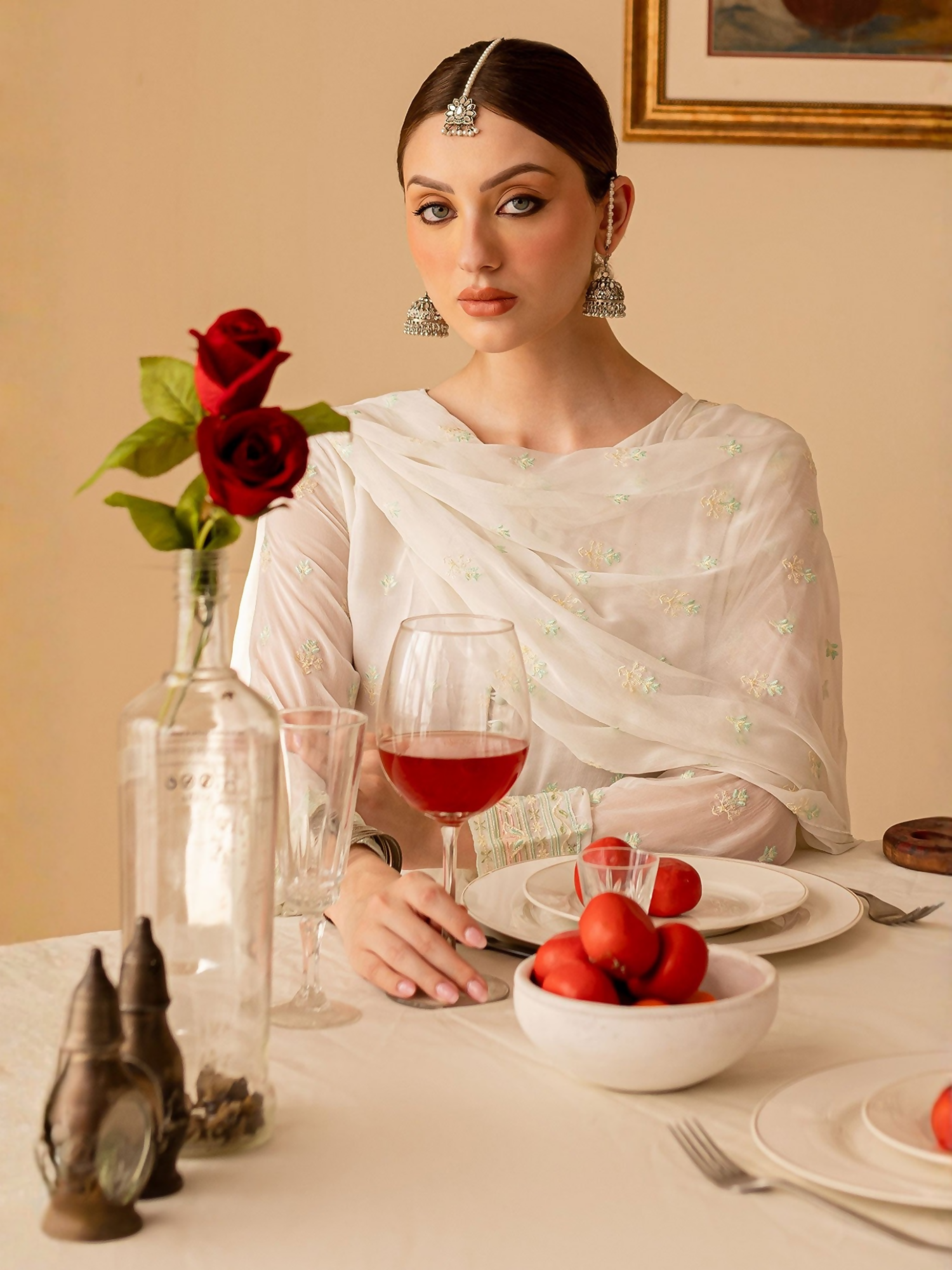 Mannat Clothing Chiffon Embroidered Dupatta-Ayra Dupatta