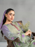 Panache Apparel Dear Summer Silk Lawn Printed Co-Ord Set-Green Field