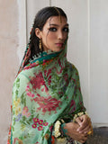 Hussain Rehar Nirmal SS'25 Lawn Embroidered Unstitched 3-Piece Suit-Sahil