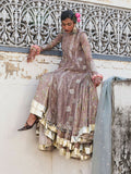 Hussain Rehar Darlings Festive 25'Organza Embroidered Unstitched 3-Piece Suit-Ziniya