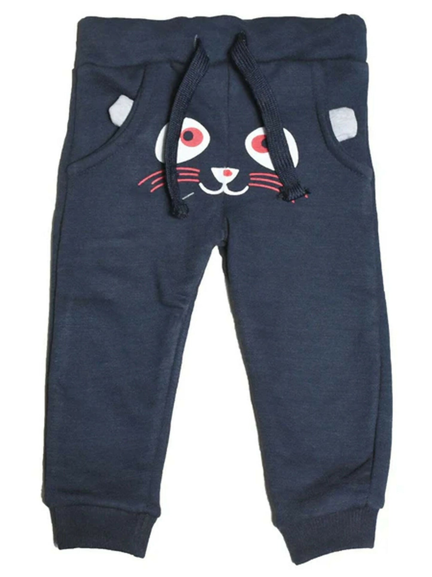 funky's Printed Front Printed Terry Trousers-11945