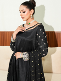Allure By IH Fashion Calling Raw Silk Embellished Stitched 3-Piece Suit-Maanvi