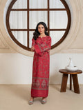 Stylish Collection Amaya Pret Silk Grip Printed Stitched 2-Piece Suit-Morni Maroon