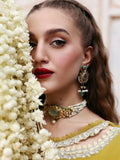 Parishay Jahanara Chiffon Embroidered Stitched 3-Piece Suit-JRA-03