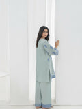 Stylish Collection Cotton Embroidered Stitched 2-Piece Suit-Jugnu Ferozi