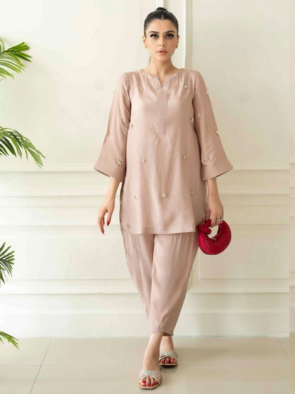 Allure By IH Co-Ord Drop 1 Thai Silk Embellished Co-Ord Set-Gloria