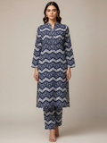 Bin Shaukat Classic Lawn Printed Unstitched 2-Piece Suit