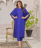 Ruby's Couture Shireen Silk Embroidered Kaftan Set-Alisha
