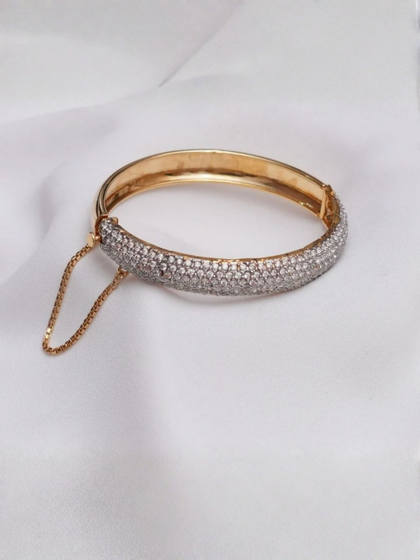 Fashion Hub by Noor Bilal - Gold Platted Openable Bangle