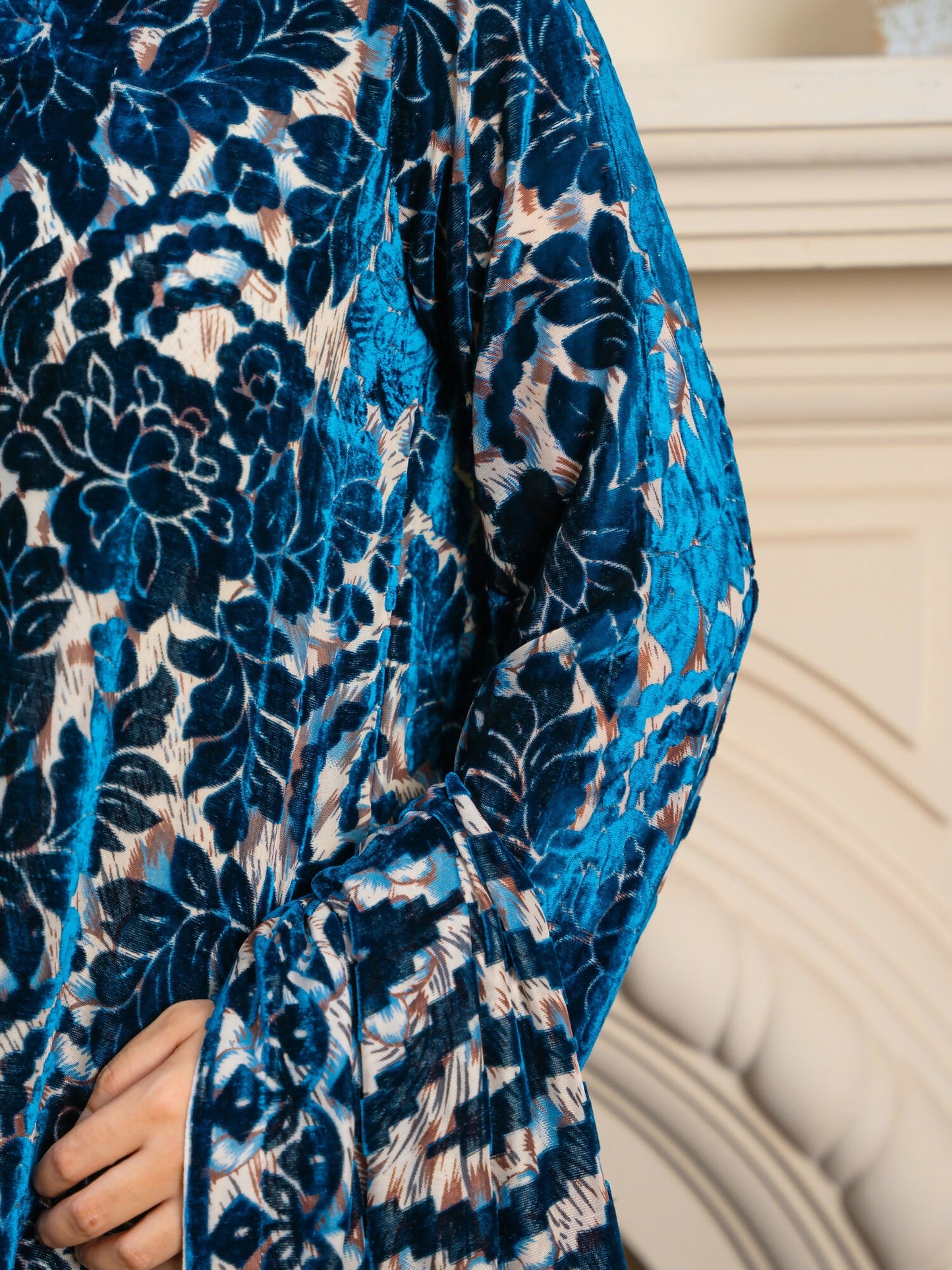 Noori Palachi Embossed Printed Unstitched 3-Piece Suit