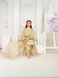 Siraphina Lawn Embroidered Stitched 3-Piece Suit-Nura