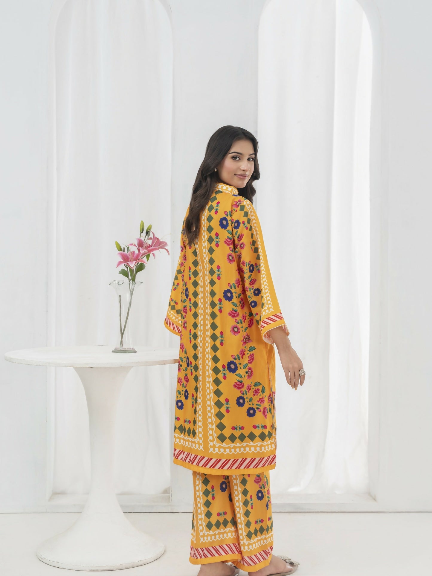 Stylish Collection Lawn Printed Co-Ord Set-Sehar