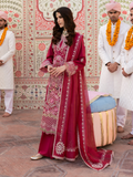Mahnur Husn e Jahan Luxury Lawn Embroidered Unstitched 3-Piece Suit-Leyla