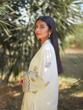 Kachy Dhaagy Lawn Embroidered Stitched 2-Piece Suit-Kehkashaan