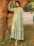 Panache Apparel Linen Embroidered Stitched Suit-Jiya