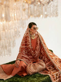 Hussain Rehar Chamak Damak Raw Silk Embellished Stitched 3-Piece Suit-Baran