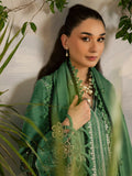 Mahnur Kaia Slub Linen Embroidered Unstitched 3-Piece Suit-K- 05