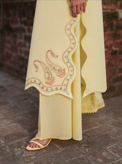 Mahnur Fiona Lawn'26 Embroidered Unstitched 3-Piece Suit-F-05