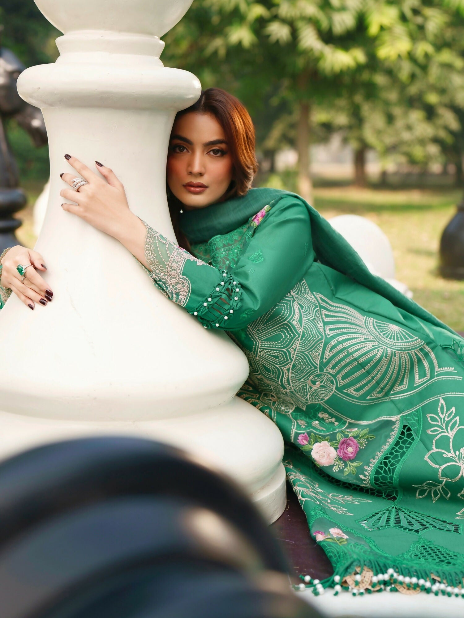 Parishay Summer Queen Lawn Embroidered Unstitched 3-Piece Suit-SQ-11