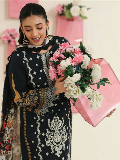 Mahnur Anaya Summer Vol 2 Lawn Embroidered Unstitched 3-Piece Suit-AN-2-05