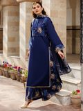 Blue Panache Apparel Noor Mahal Cotton Printed Stitched Suit-Nayirah