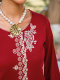 Sehrish Kanwal Doria Lawn Embroidered Stitched 2-Piece Suit-Julia
